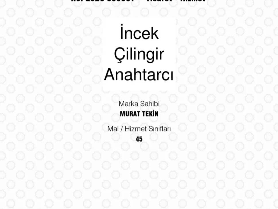 HEMEN ÇİLİNGİR "İncek Çilingir Anahtarcı" markamızdır.