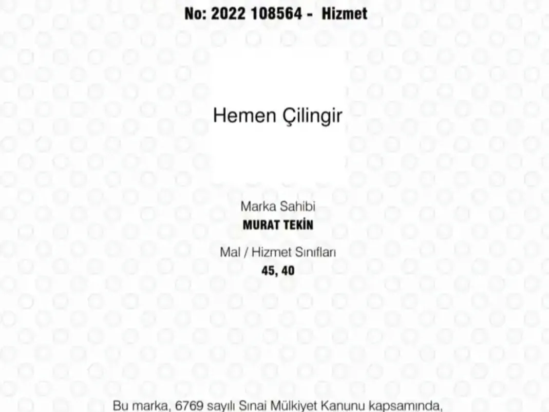 HEMEN ÇİLİNGİR "Hemen Çilingir" markamızdır.