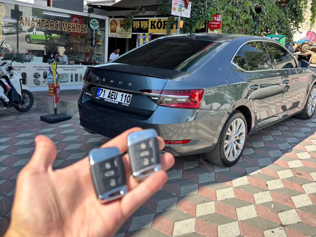 ANAHTARCI MEHMET Skoda smart yedek anahtar yapımı